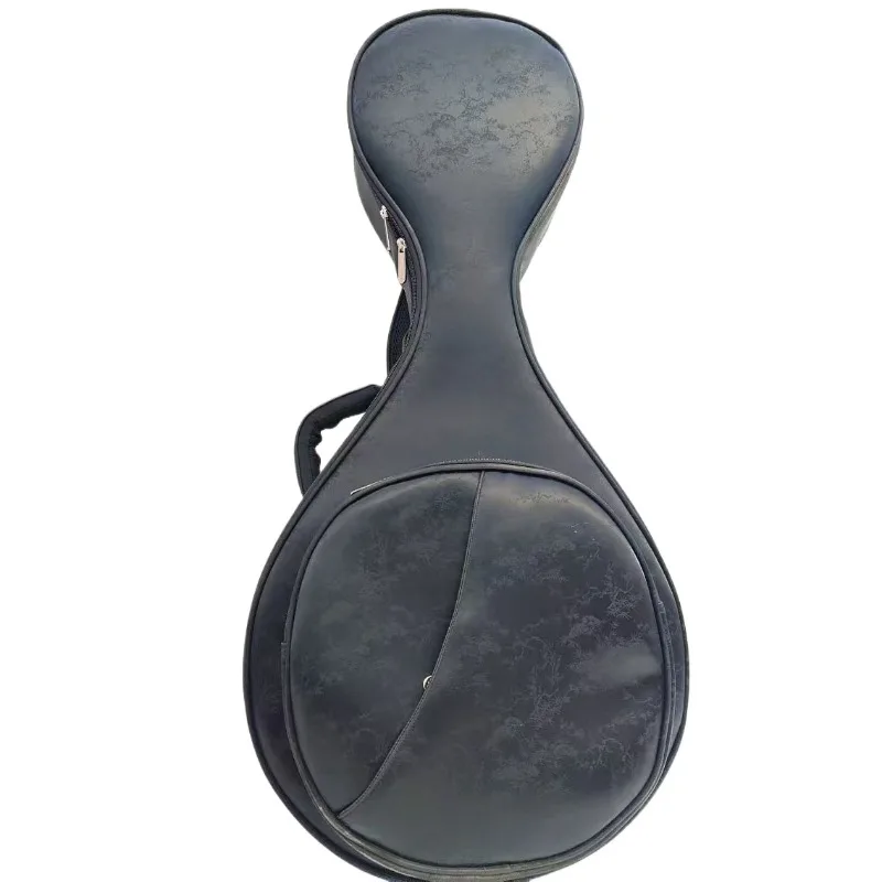 Leather Thickened Zhongruan Bag Waterproof Shockproof Shoulders Portable Zhongruan Backpack Musical Instrument Accessories