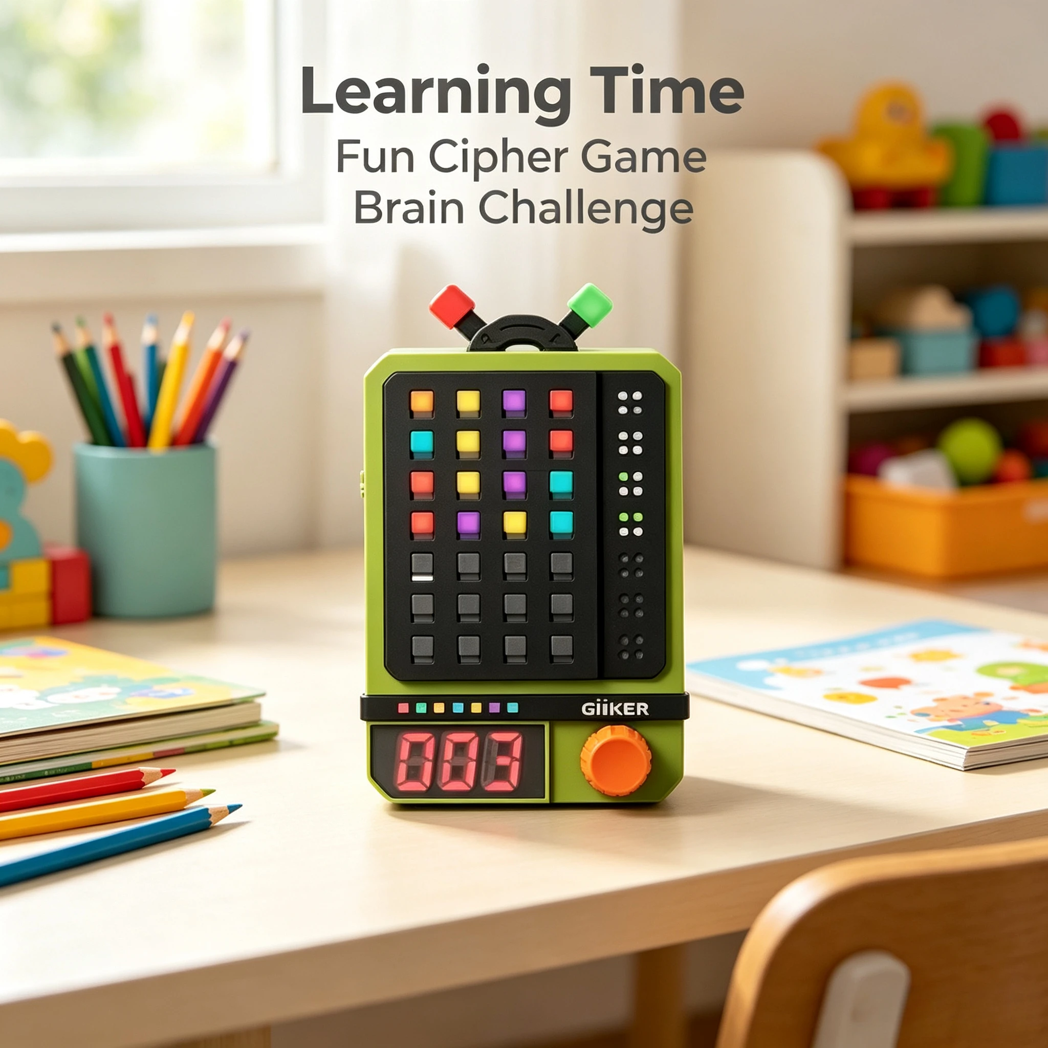 GiiKER Code Breaker Electronic Puzzle Machine Smart Logic Brain Game STEM Educational Desktop Toy for Children & Adults