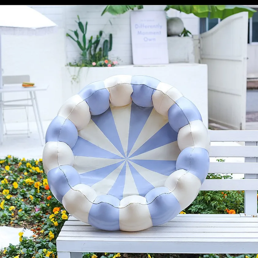 Donut Swimming Ring Inflatable Pool Float for Teen Kids Swimming Circle Baby Swim Tube Water Play Swimming Pool