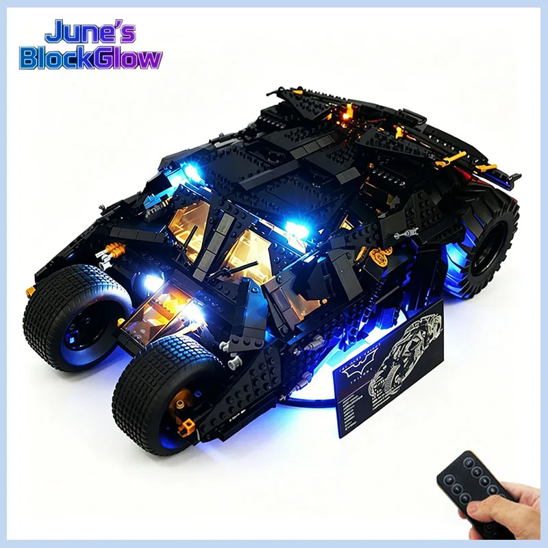 

LED Light Kit for LEGO Batmobile 76240 Car DIY Bricks Decorative Lamp Toys Accessories Set Christmas Gift (Model Not Includded)
