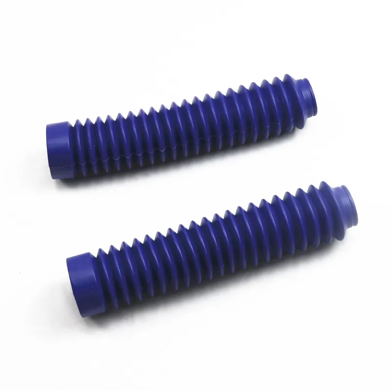 30mm 포크 오토바이 파란색 고무 부팅 범용 먼지 재킷 커버, 더트 바이크