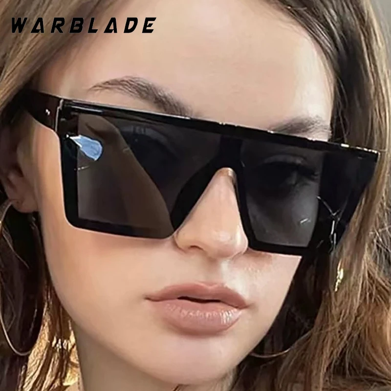 

New Luxury Vintage Punk Oversized Square Frame Women's Sunglasses Brand Designer Men Sunglass Outdoor Sports Trendy Shades UV400