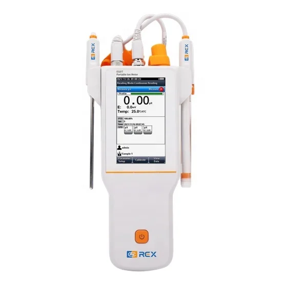 

Lab I310T ISE/Temp mV/ORP/pX Portable pH Ion Meter Ion Tester for Water Test