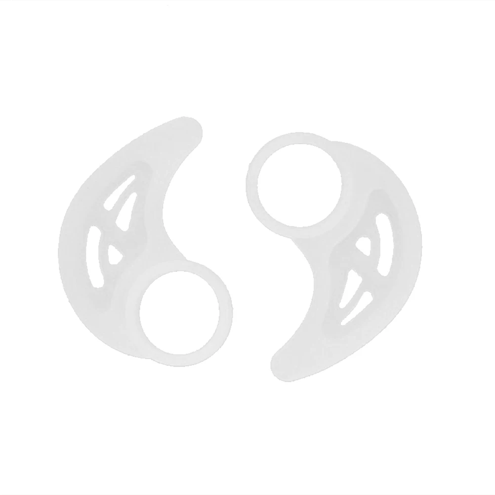 

Earhook Sports Style Earphone Clip Universal Transparent White Silicone for Hanger