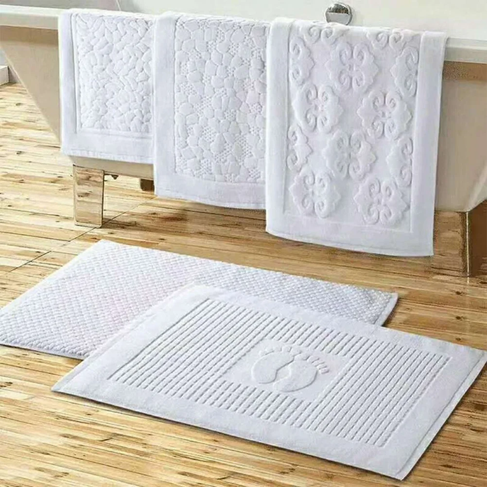 Bathroom Floor Mat Towel Skid Resistance Floor Mat Bath Room Floor Towel Water-absorbing Ground Mat ( )