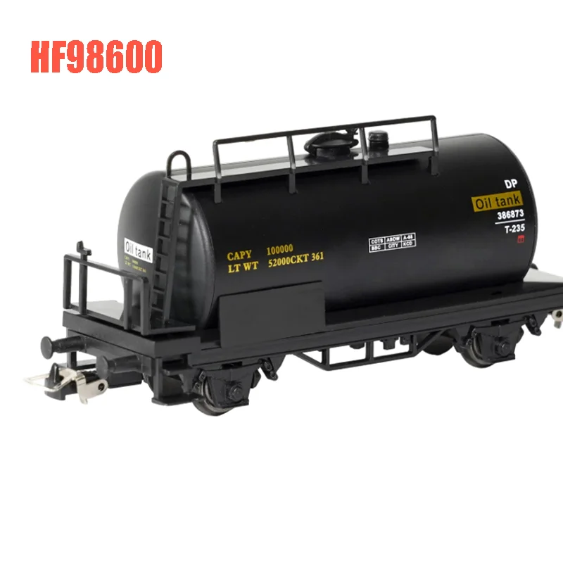 HF 1:87 HO Scale Tank Car/Gondola Train Model With Metal Wheels Adult Gift Static Decoration Desktop Creative Souvenir Toy