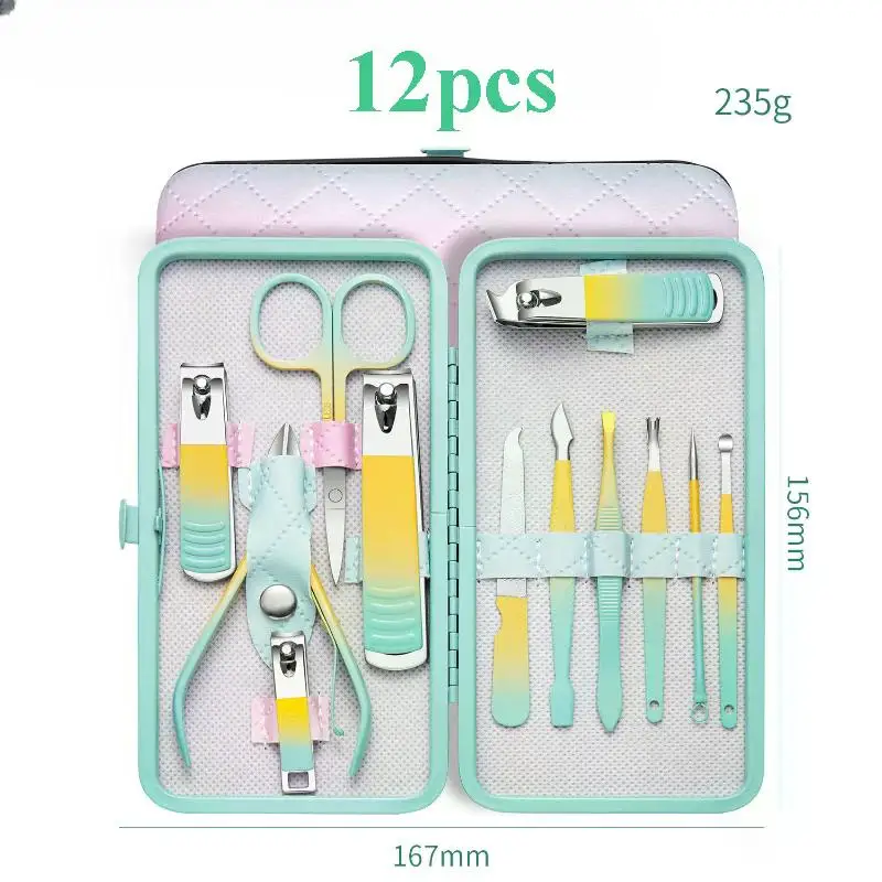 Stainless Steel Nail Clippers German Nail Clippers Complete Wholesale Nail Clippers Set Box To Remove Dead Skin Tool Set