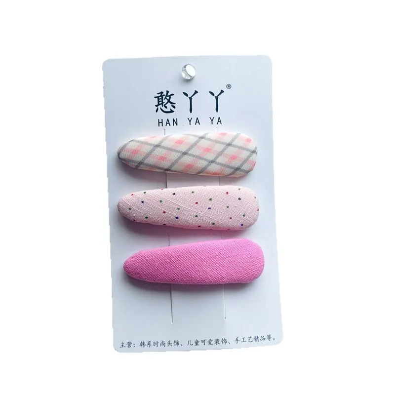 3 قطعة/المجموعة مقاطع الشعر للفتيات الجانب كليب الملونة طباعة الطفل بوبي دبوس الصيف الاطفال Hairgrip لطيف الأطفال إكسسوارات الشعر هدايا