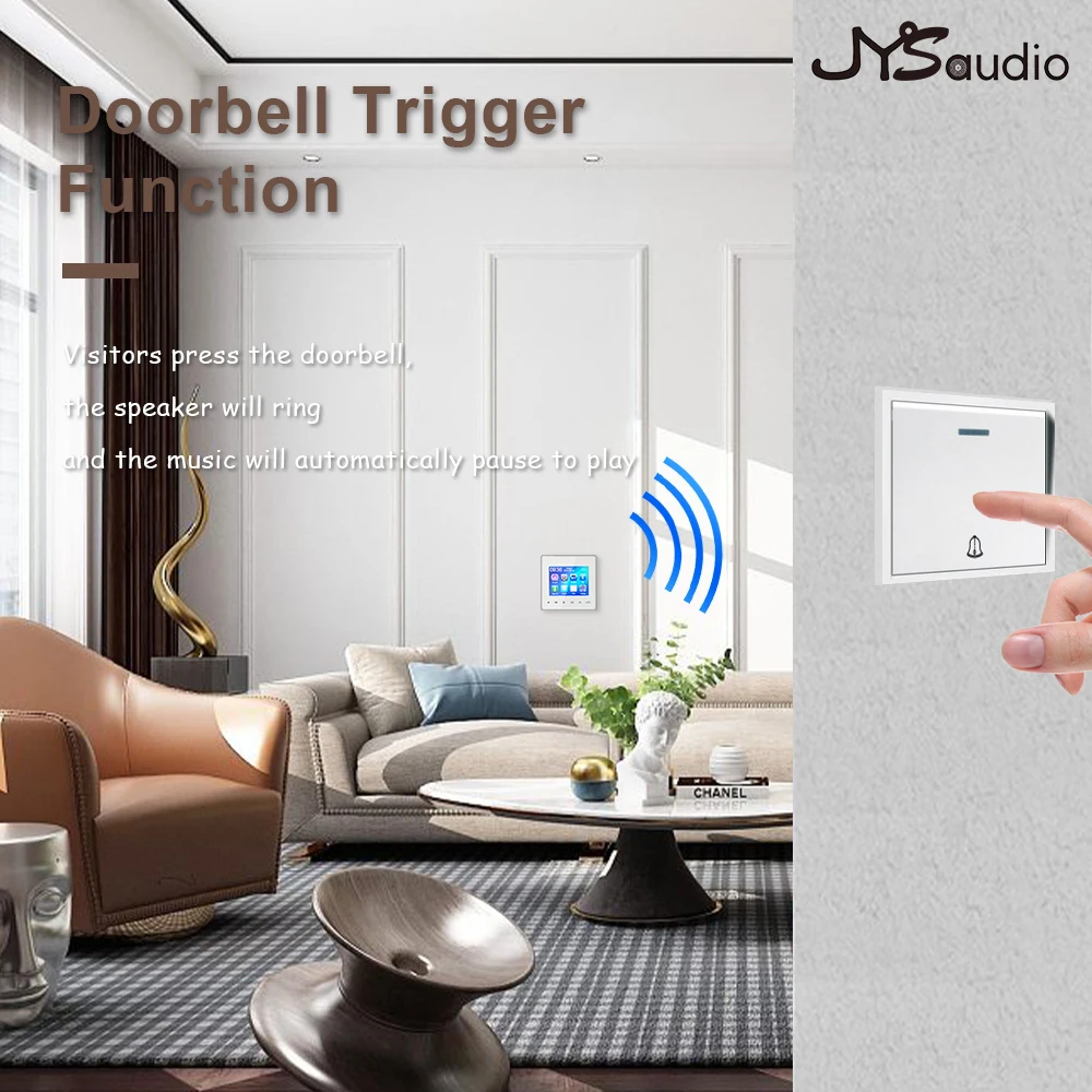 Strona główna Nowy Mini Bluetooth Kompatybilny z ekranem 2.8 HD Wzmacniacz ścienny Centrum muzyczne System dźwiękowy Tablet telewizyjny Inteligentne cyfrowe stereo FM AUX