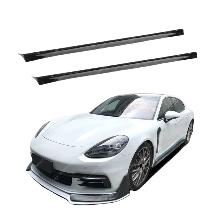 

ForCar Side Skirt For 971 Carbon Fiber Side Skirts Upgrade Kit-Retrofit Installation Car Accessories
