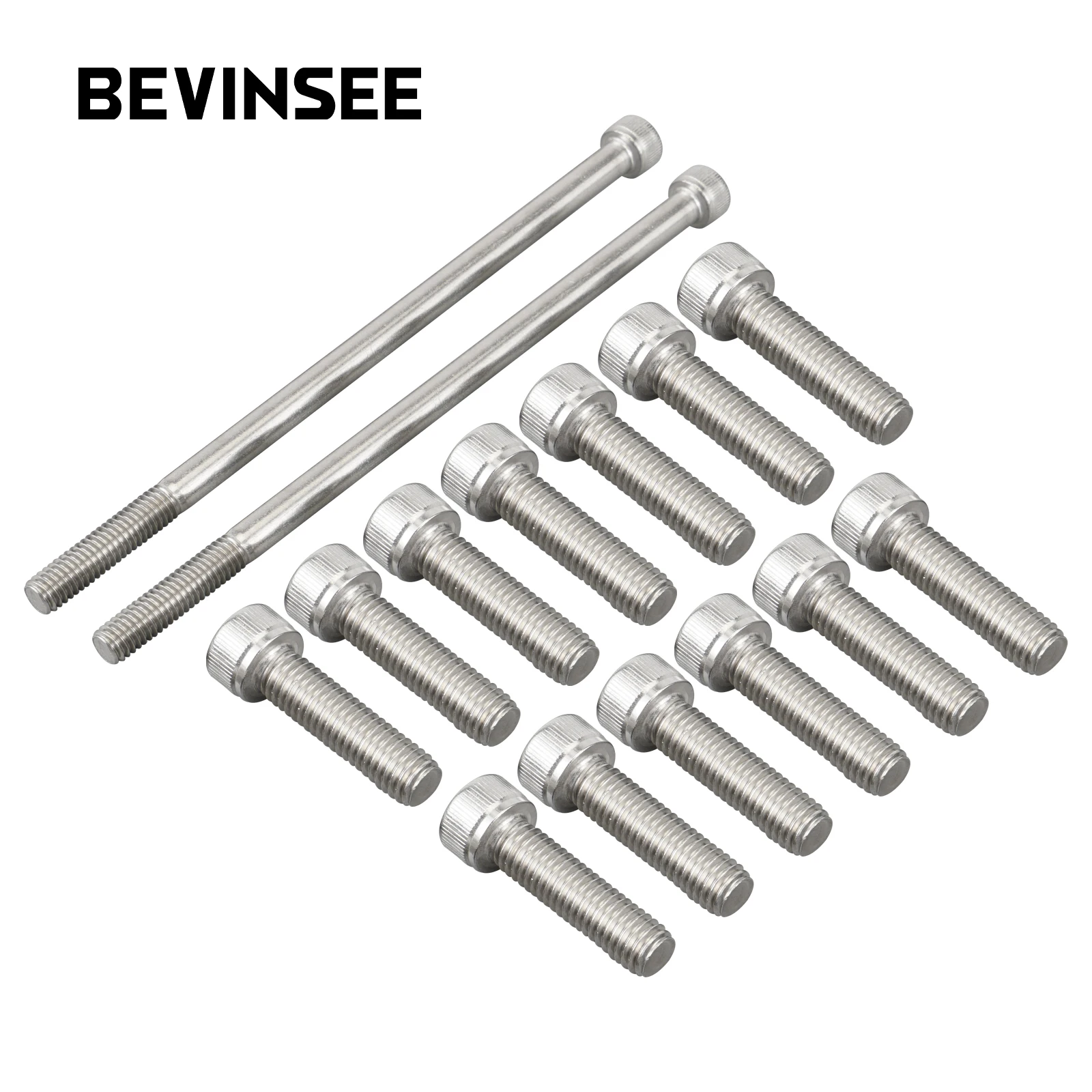 

GM LS Stainless Steel Oil Pan Bolt Kit Set For GEN III/IV LSX LS2 LS3 LS6 LS7 Chevy V8 Engines 4.8 5.3 6.0 6.2L Truck Engines