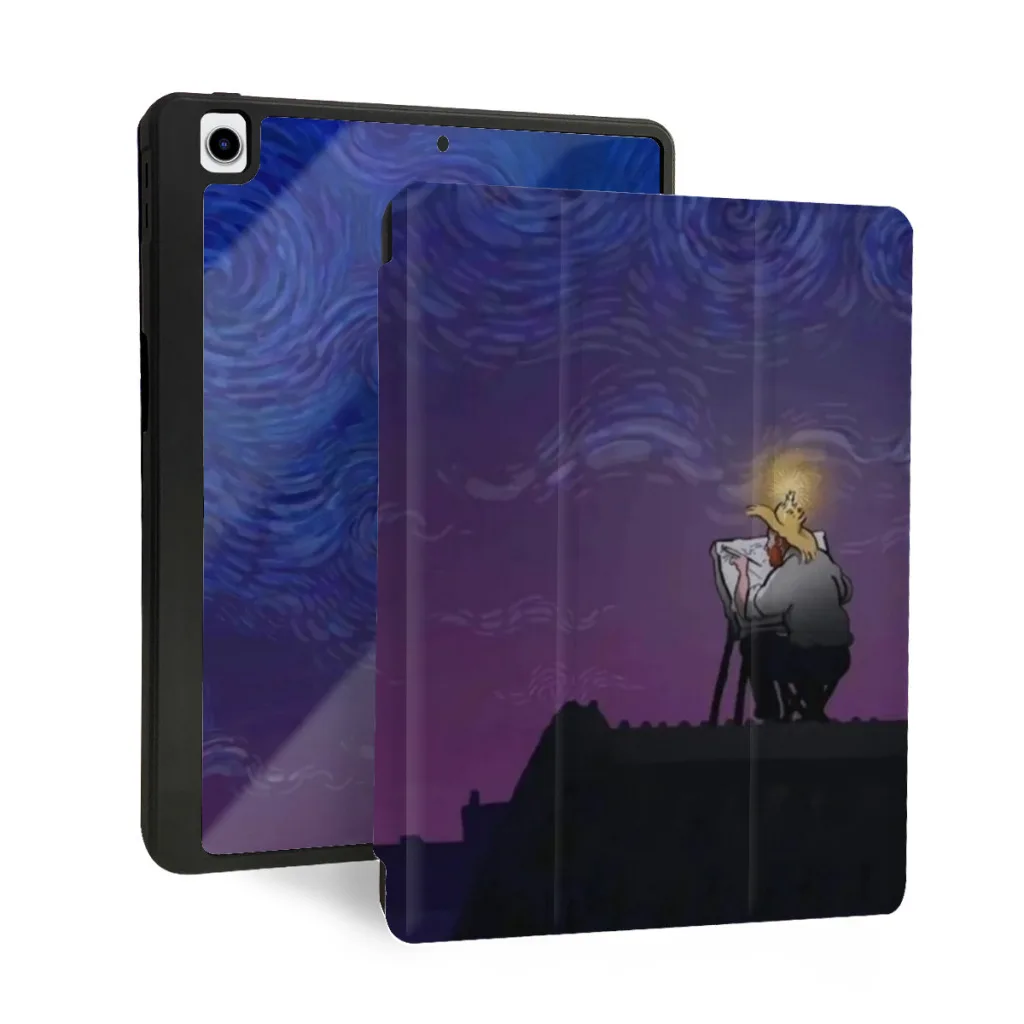 

The Starry Night For iPad Case For iPad 10th Pro 9 8 7 For iPad Air 5 4 3 2 Mini 6 10.5 cover