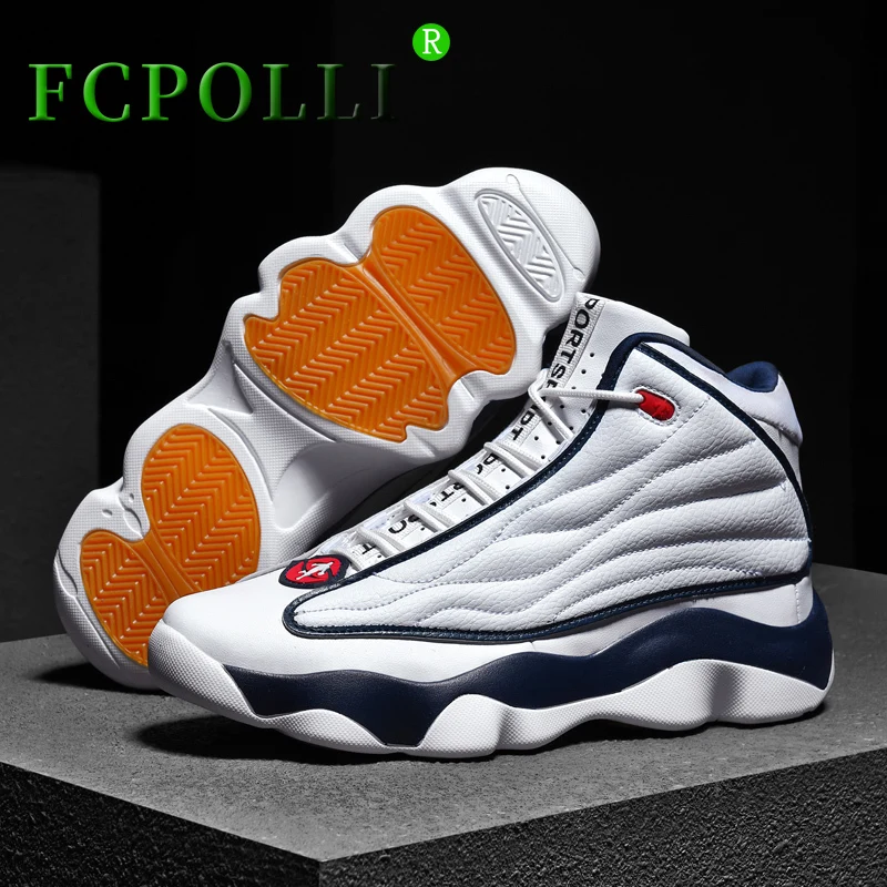 

Professional Men Women Basketball Shoe High Top Training Shoe Boy Wearable High Top Sneakers For Unisex Leather Basketball Boots