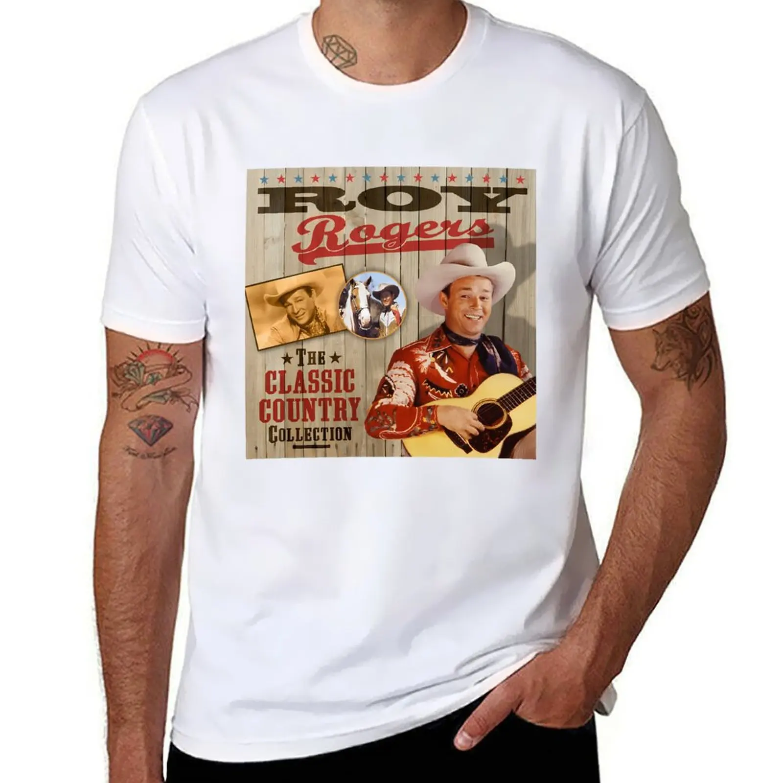 

Roy Rogers – The Classic Country Collection T-Shirt man t shirts high quality luxury brand T-Shirt