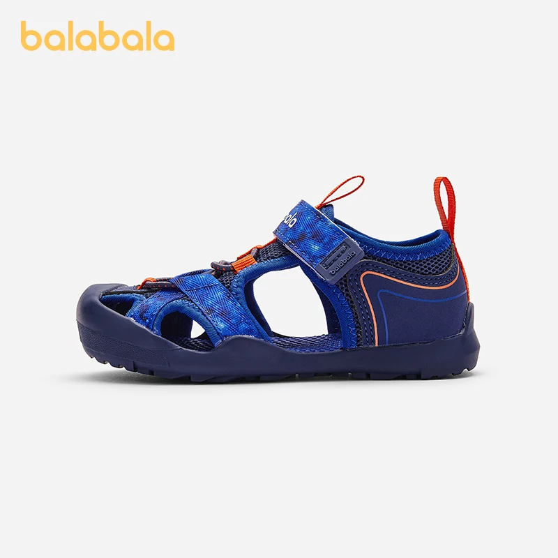 Balabala-Sandales de sport pour enfants, chaussures de plage pour garçons, chaussures d'été à fermeture velcro, nouvelle collection 2024