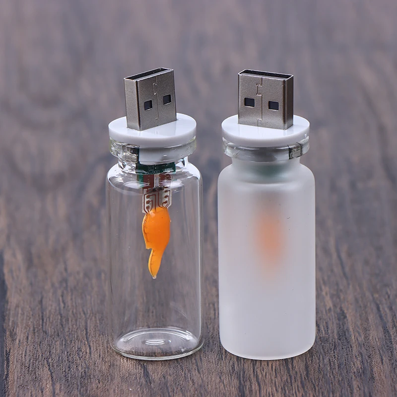 

5 В светодиодная лампа с имитацией пламени, USB-свеча, мини-ночник, праздничный автомобильный блок питания, портативная декоративная лампочка