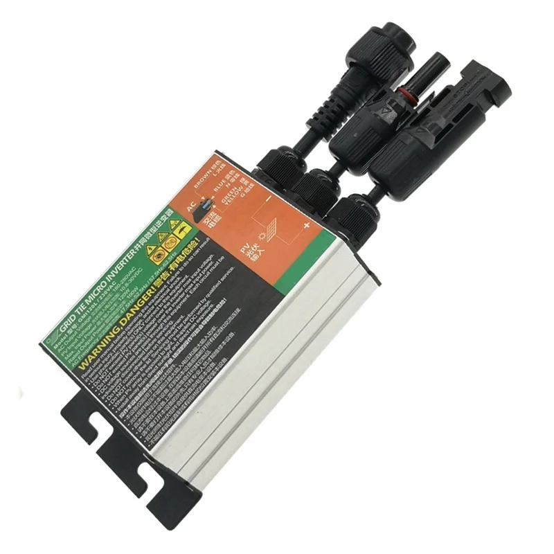 

ELECT-180W Solar Microinverter Solar Grid Tie Inverter Waterproof Pure Sine Microinverter DC30V Input 230V