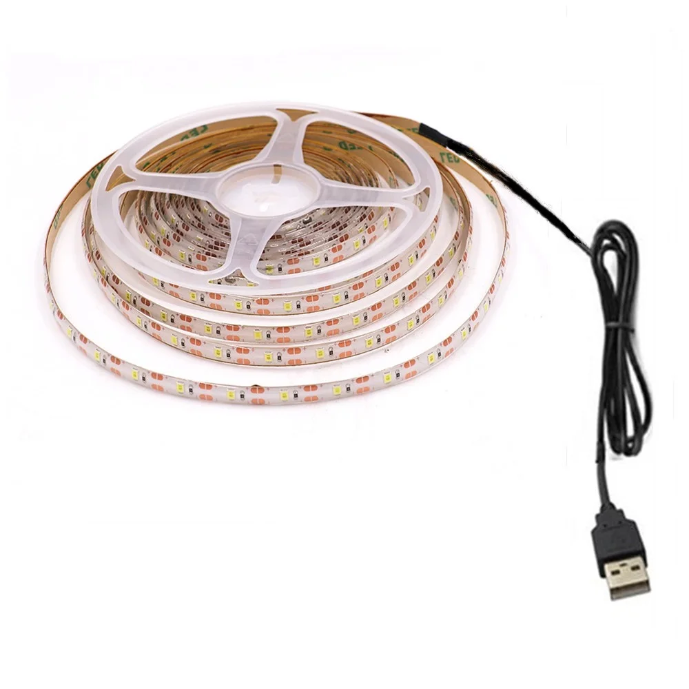 Motion Sensor LED Light Strip USB Hand Sweep Waving ON OFF Backlight Lamp Tape TV Kitchen Bedroom Lighting No Waterproof Diode