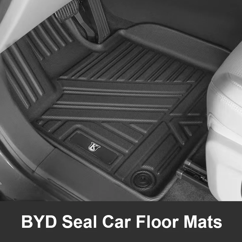 Custom Fit Car Interior Accessories TPE Floor Mat for BYD Seal 2022 2023 Trunk Cargo Mat  for BYD Seal EV Left Hand Drive