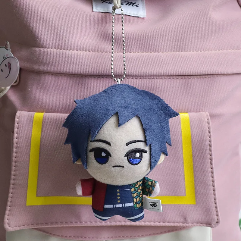 12cm Niedliche Anime Demon Slayer Tomioka Giyu Kamado Tanjirou Kamado Nezuko Agatsuma Zenitsu Shinazugawa Genya Plüschtier Puppe Geschenk – Detail 8