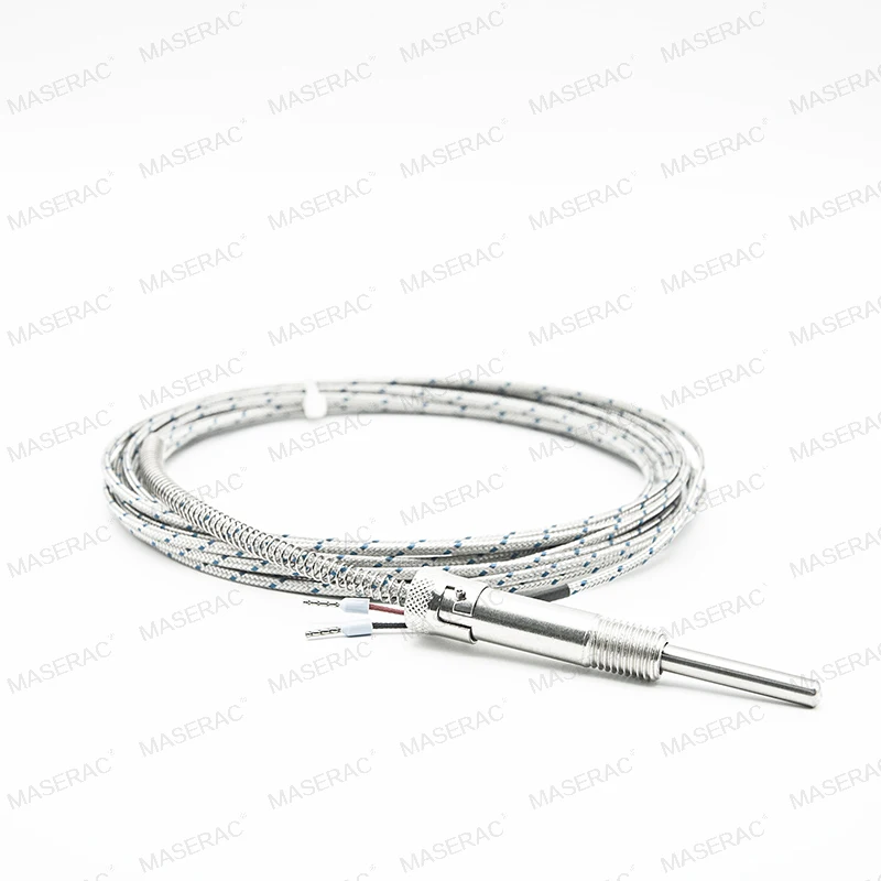 

Compression spring thermocouple PT100temperature sensor threaded probe thermocouple