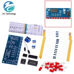 NE555 CD4017 Running LED Flow Light Electronic Production Suite Control Board Module Capacitor Oscillator Clock Siganal DIY Kit