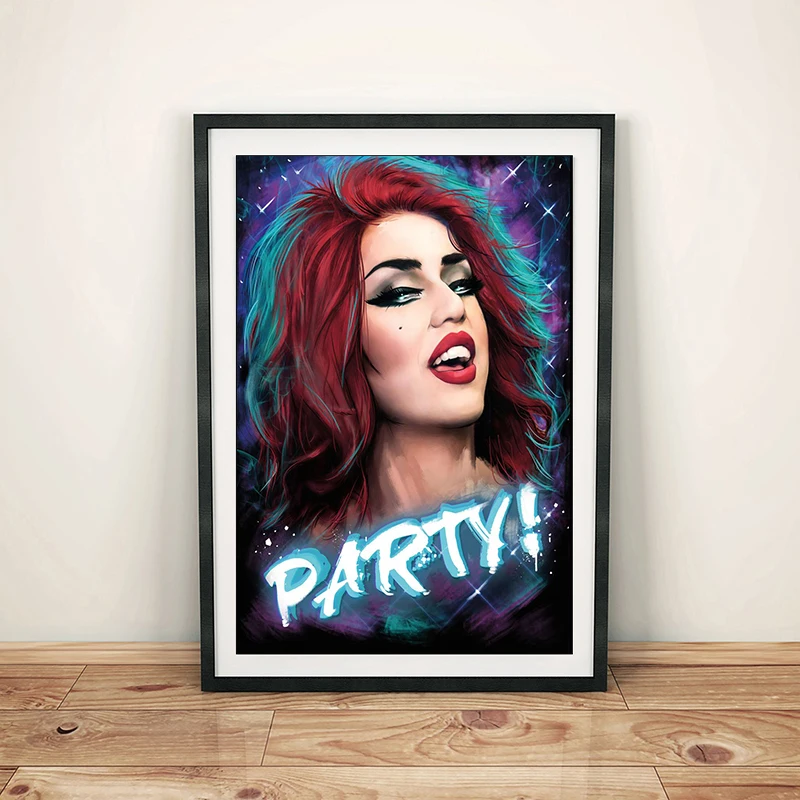 Drag Queens Rupauls Drag Race Posters Canvas Painting Prints Wall Art Pictures for Living Room Home Decor No Frame Cuadros