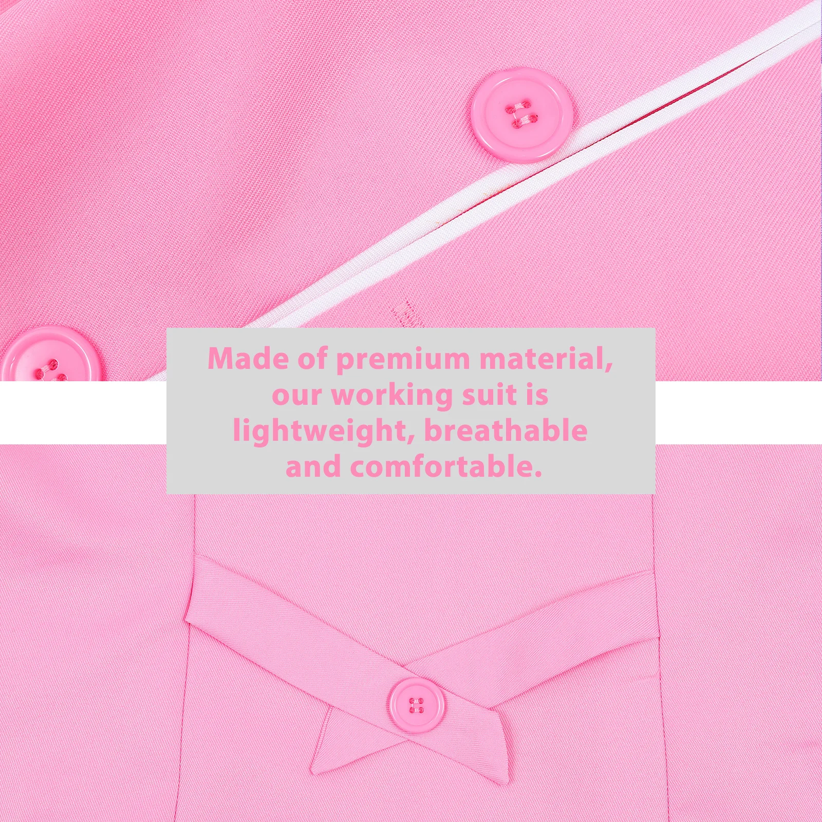 Beauty Salon Dress Lightweight Breathable Beautician Work Clothes Skin-Friendly Hairdressing Smock For Salon Multi-Function