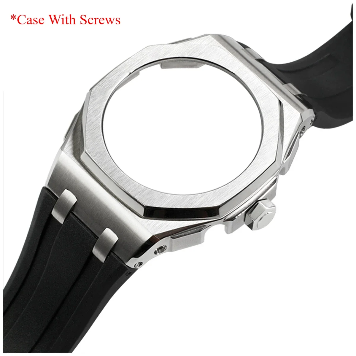 Gen5 NUOVO Kit Mod Per Casioak GA2100 GAB2100 Acciaio Inossidabile Lunetta In Metallo Gomma Cinturino In Metallo per Casioak GA2110 custodia Con Viti