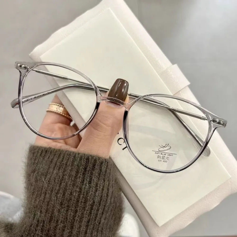 【-50 bis -300】 Modische Damen-Myopiebrille mit Grad, Anti-Strahlung, Anti-Blaulicht, Computerbrille mit Qualität – Detail 1