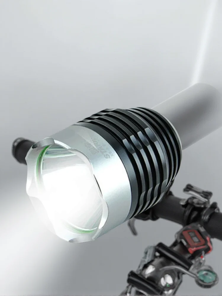 Lampe de poche LED ultra lumineuse pour vélo, interface Xml Q5, lampe de vélo, lampe de sauna, lumière de sauna, 3 modes de sécurité, 3000 lumens, la plus injuste