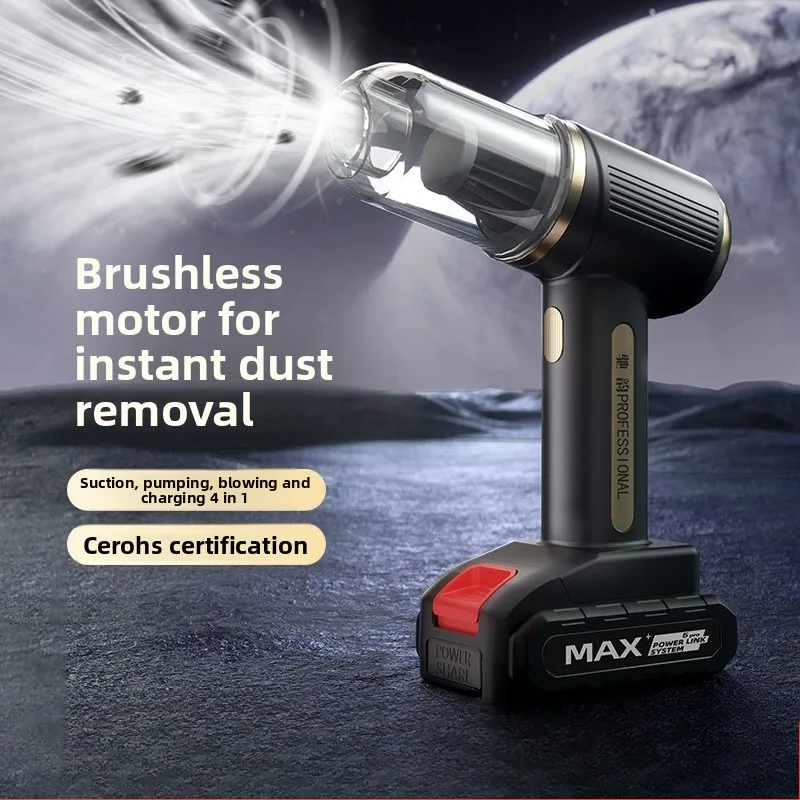 Car Vacuum Cleaner Suction and Blowing Integrated Handheld Wireless Large Suction Household Small Charging