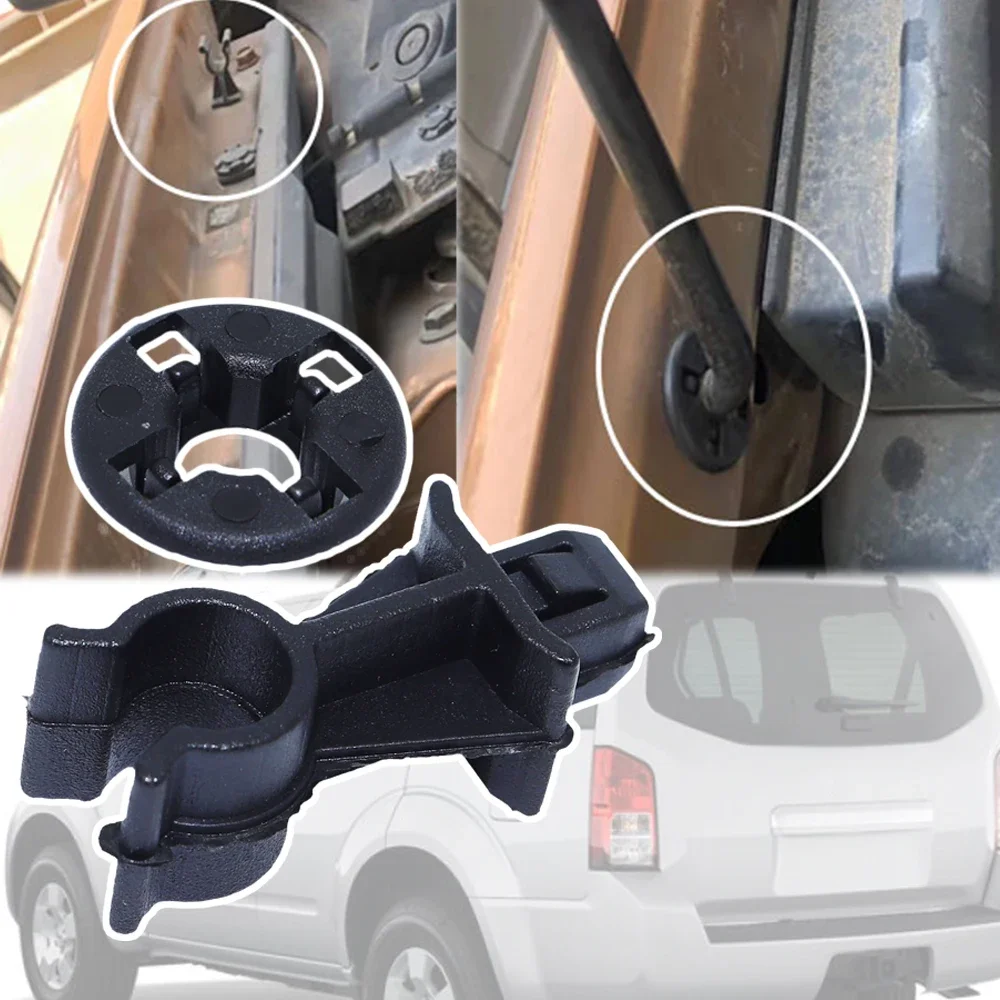 

1 Kit For Nissan Pathfinder R51 2012 2011 2010 2009 2008 2007 2006 2005 Retainer Clip Bonnet Hood Support Prod Rod Clamp Holder