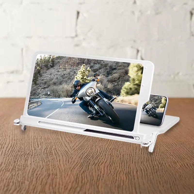 12 Inch Mobile Screen Magnifier Bracket Cellphone Movie Display Amplifier Holder Bracket Mobile Phone Screen Desktop Tool