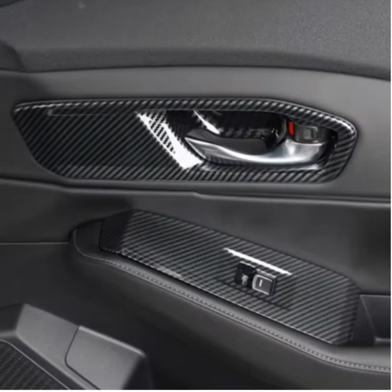Car Inner Door Handle Bowl Cover Trim ABS Plastic Decoration Frame Armrest For Honda Accord 11th 2023 2024 Interior Accessories