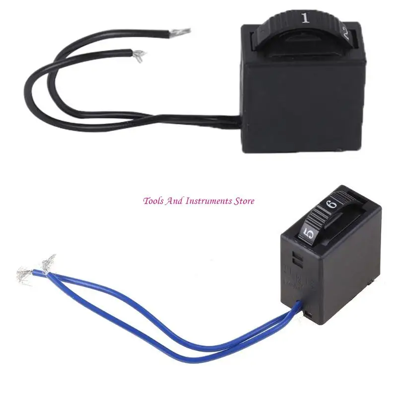 250 V 6A Electric Grinder Switch Switch Sollecter Interruttore levigatrice 6 velocità C7AC