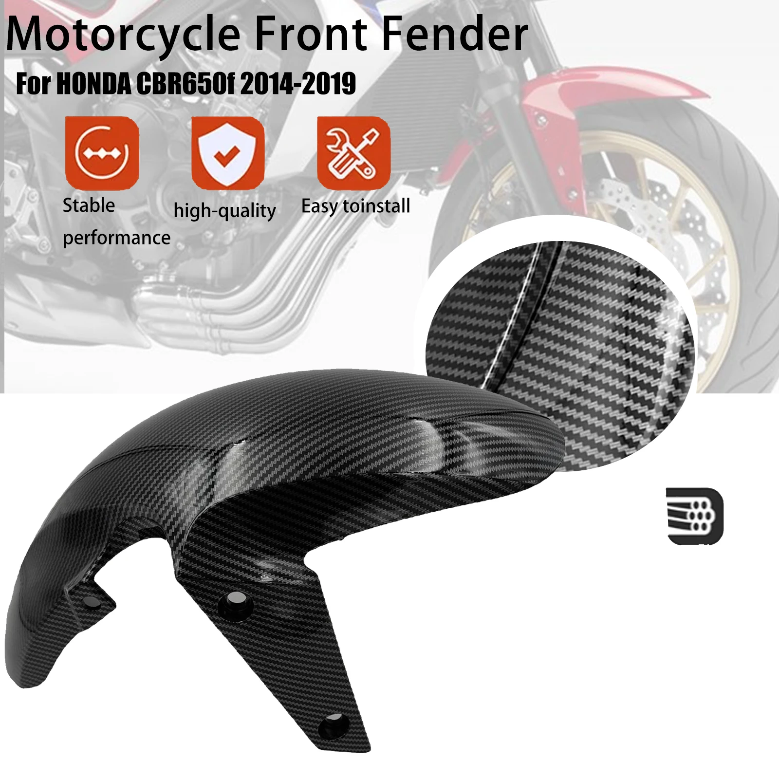

CBR650F Motorcycle Front Fender Splash Mudguard Accessories For Honda CBR 650F CB650F cbr 650 f 2014 2015 2016 2017 2018 2019