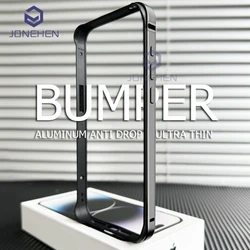 Luxury Light Aluminum Metal Frame For iPhone 11 12 13 14 Plus 15 16 Pro Max Xs XR Bumper Case Ultra Thin Silicone Acccessorie