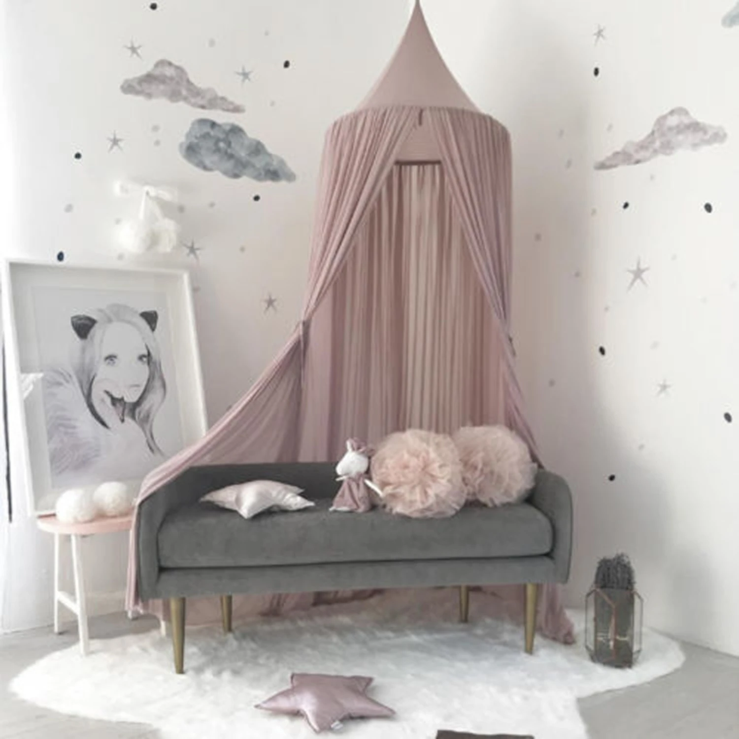 ation run wild as they dream underneath this enchanting canopy, creating a cozy and elegant sanctuary for peaceful sleep. Transf