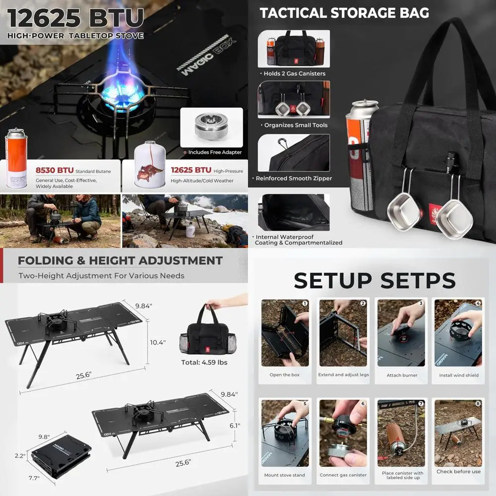 Camping Gas Stove, …