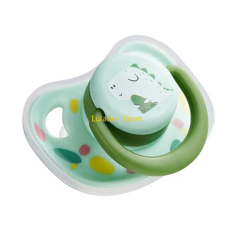 Y4QA Soothing Mouth Pacifier for Baby Secure Grip Infant Soother Infant Calm Pacifier Designings for Comfort & Breathability