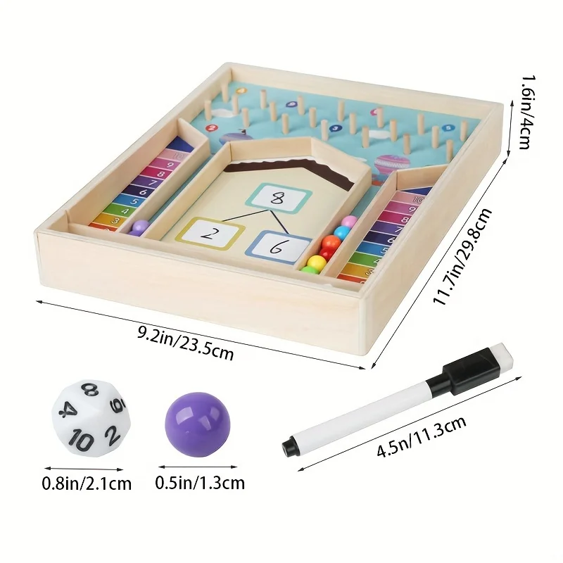 Matemática Contando Aprendizagem Brinquedos para Crianças, Montessori Number Decompositio, Aritmética Desenvolvimento de Habilidades, Jardim de Infância