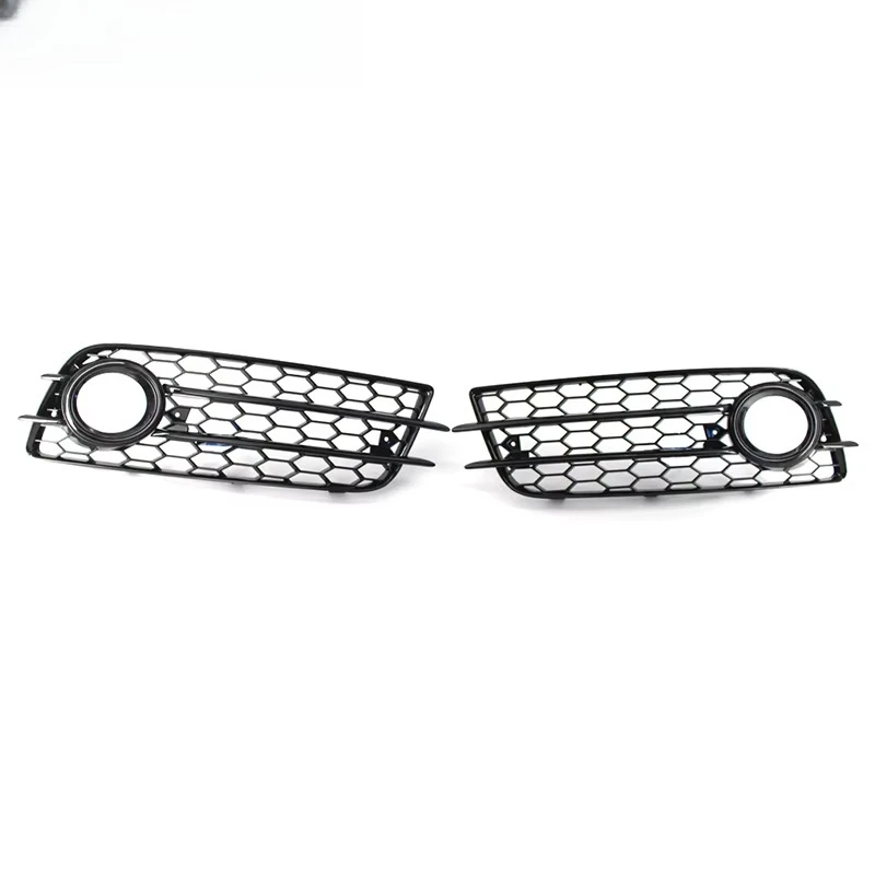 S4 B8 Front Fog Lamp Grill for Audi A4 S4 Sline B8 Grill Sides of the Car for Audi S4 B8   2008 2009 2010 2011 2012