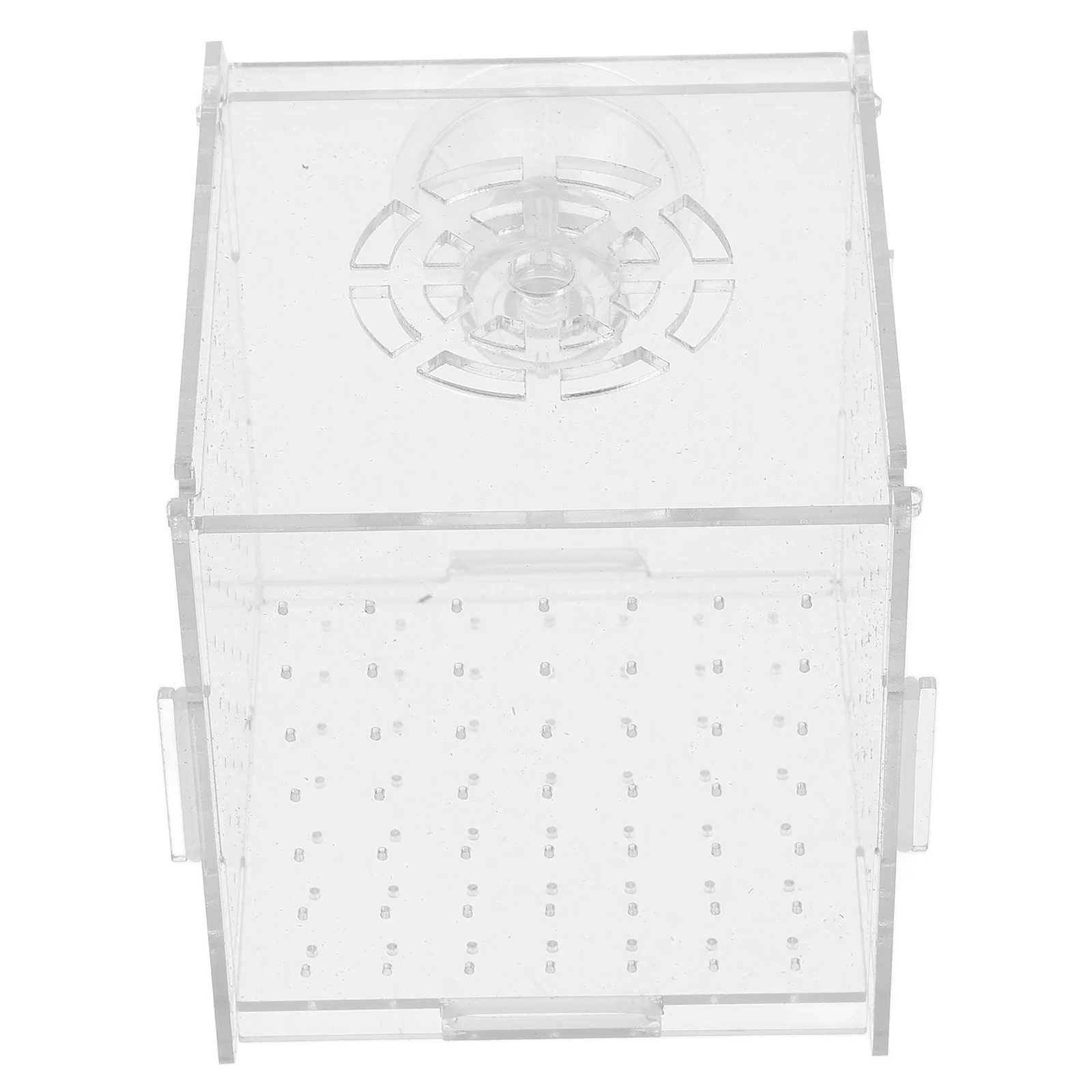 

Fish Tank Isolation Box Acrylic Hatching Separator Breeding Cage for Aquarium Layer Incubator Small Fish Container