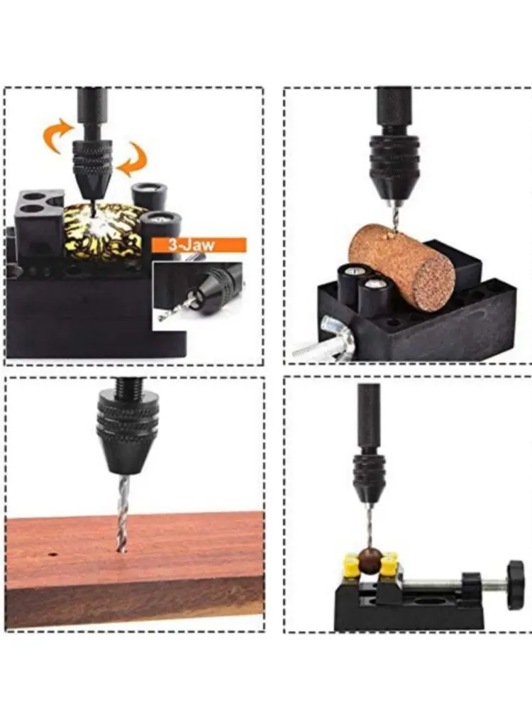 Tay Khoan Bộ 21 Chiếc Máy Khoan Cầm Tay Chính Xác Pin Kềm Ê Vi Vặn Khoan Kim Loại Gỗ, gỗ Tinh Tế Công Việc Thủ Công
