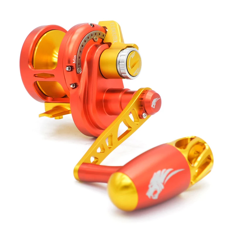 

Модель TC200, обычная катушка с рычагом для морской воды, 12 кг, максимальное сопротивление, 11 подшипников, 6,3: 1 гладкое передаточное число, лодка, троллинговое рыболовное колесо