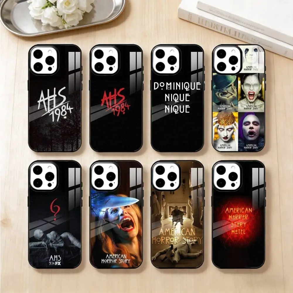 

A-American Horror Story AHS 1984 Phone Case For iPhone 14,16,15,13,17,12,Plus,Pro,Max Magnetic For Magsafe Frosted Cover