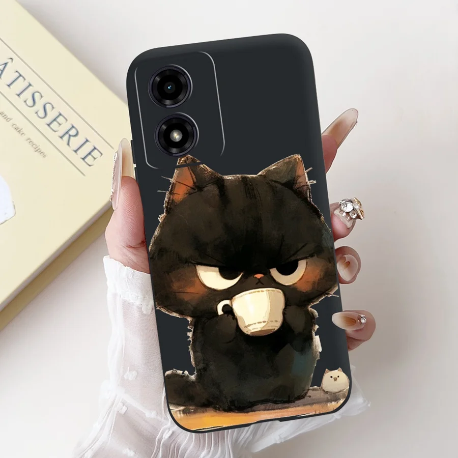 For Motorola Moto G04s Case Moto G04 Phone Case Moto G13 G14 E13 E14 Cover G04S Shockproof Bumper Cartoons Soft Silicone Fundas