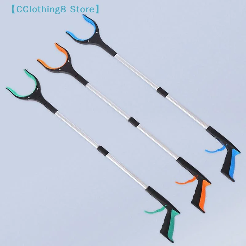 Garbage Picker Gripper With 360 ° Rotating Clip Trash Grabber Pick Up Tools 80cm Lightweight Foldable Gripper Extender 【AliS8】