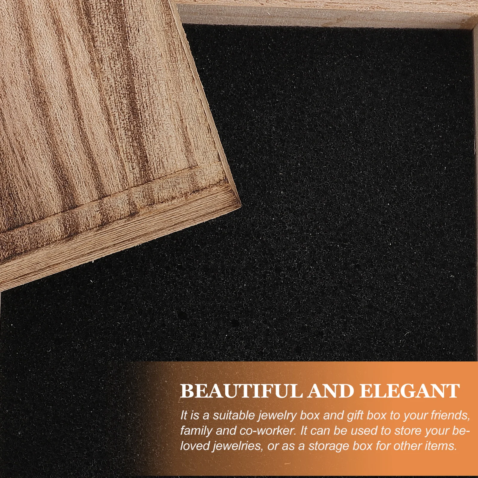 

1Pcs Wood Vintage Jewelry Box Retro Style Organizer for Rings Earrings Necklaces Bracelets Pins Storage Wood Jewelry Case